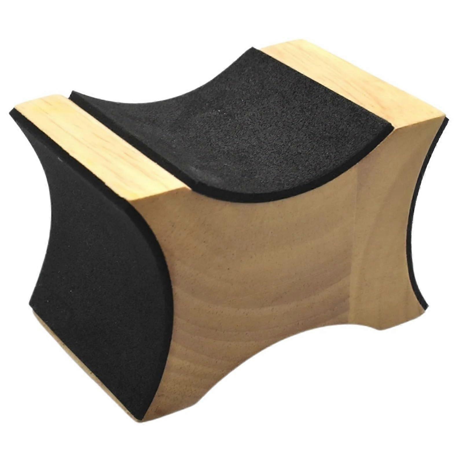 Guitar Neck Rest with Dual Height Adjustable Support and Scratch Pads for Maintenance and