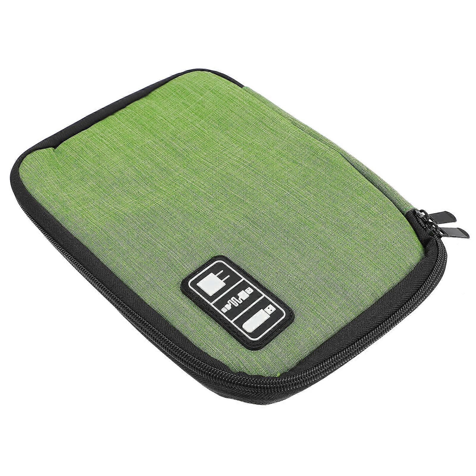 USB Driver Storage Pouch Electronics Organizer Bag for Home