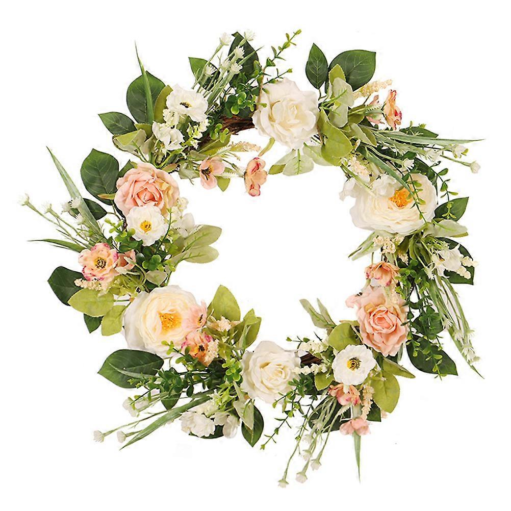 Artificial Flower Wreath for Home Wreath Decor