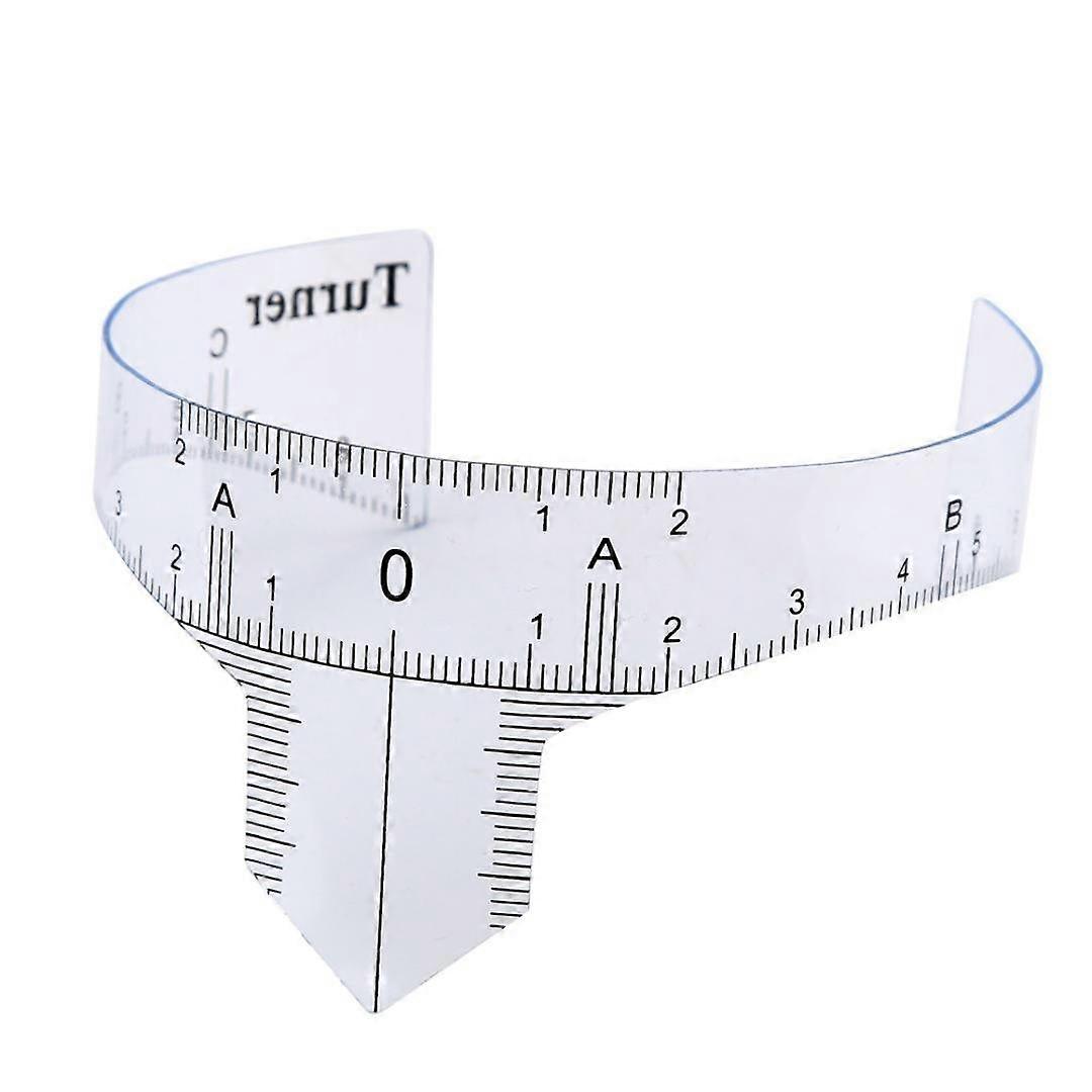 Microblading Eyebrow Ruler Symmetry Alignment Guide for Permanent Makeup Brow Mapping