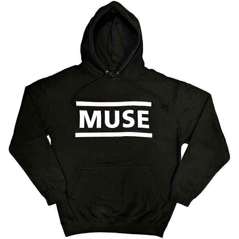 Muse White Band Logo Pullover Hoodie