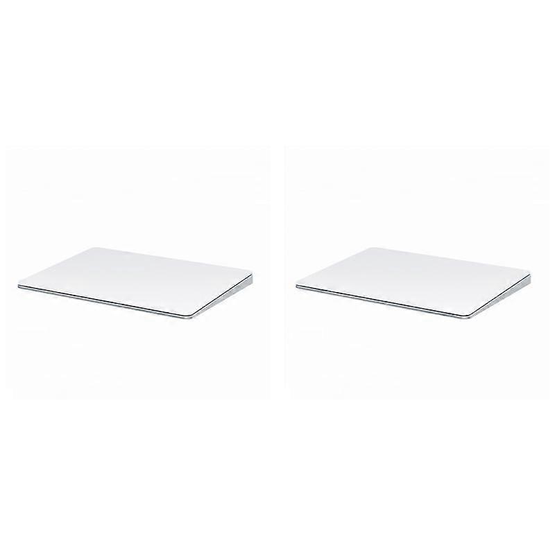 WQNZMADO 2X Bluetooth Touchpad Multi-Function Gestures Trackpad Rechargeable Wireless Touchpad for Laptop IOS Mac, White
