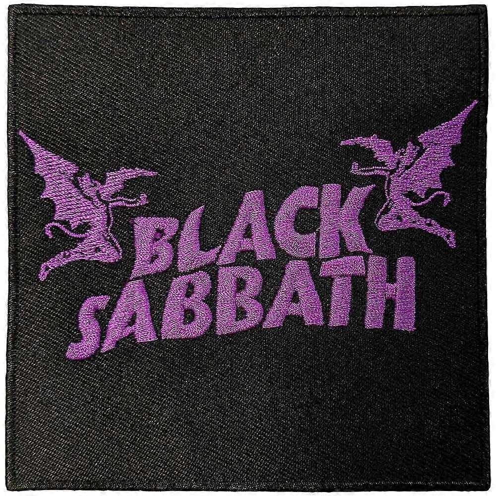 Black Sabbath Wavy Logo and Daemons Woven Patch