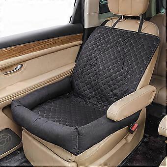 Pet Car Seat Compatible with Toyota GR Yaris, Black Fabric Seat Cover Accessories for Dogs and Pets