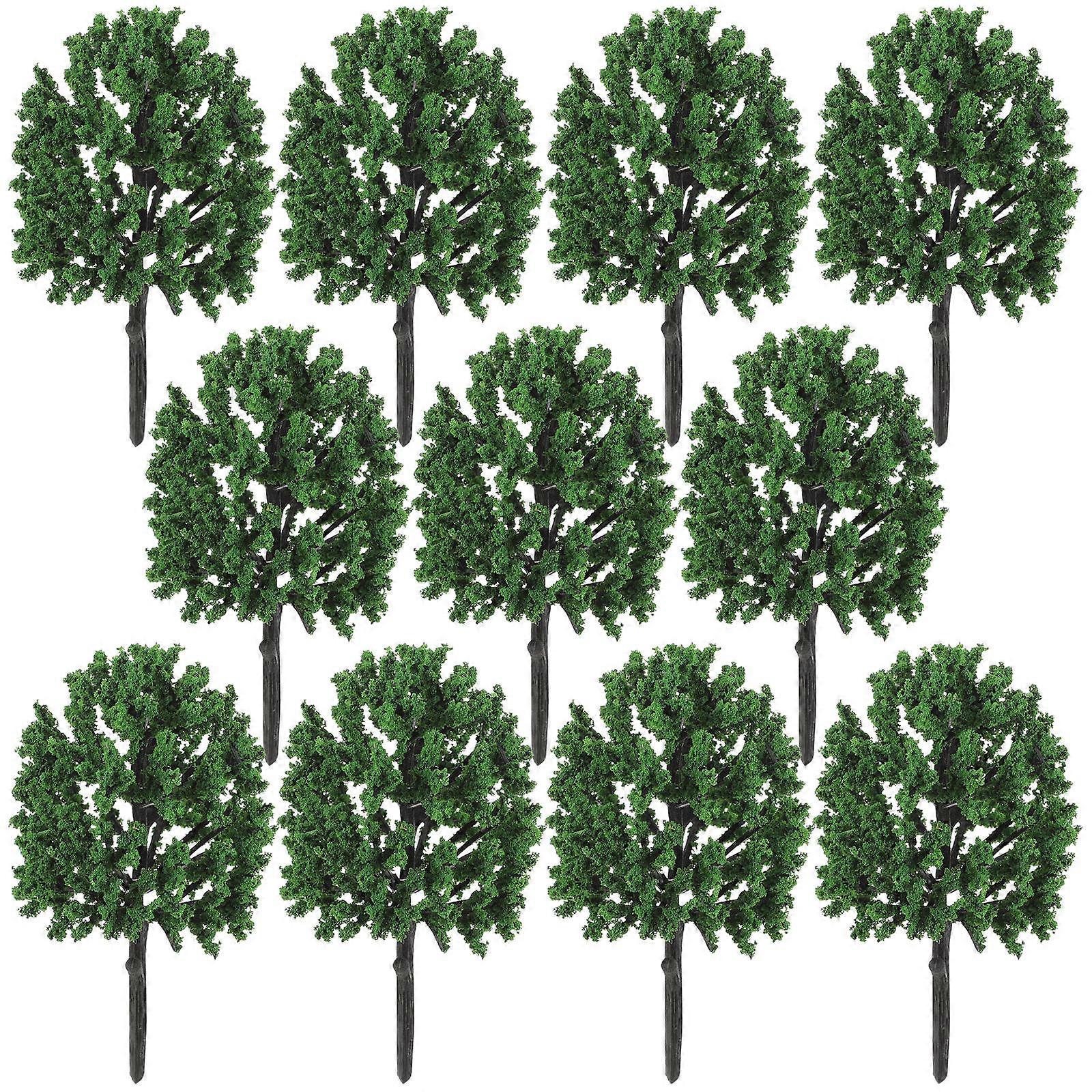 Plastic Tree Model Trees Model for Decor 20Pcs Sand Table Landscape Accessory