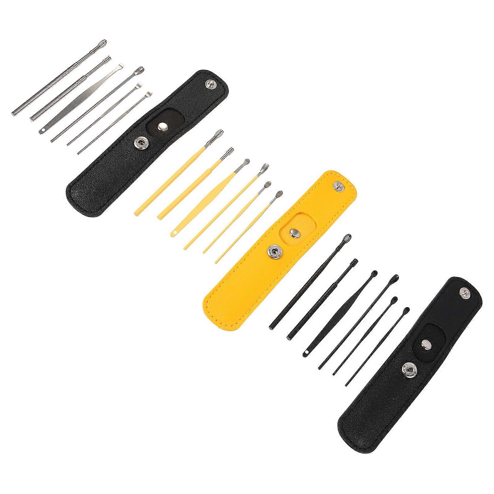 Earwax Removal Tool Ear Cleaning Tools for 3Sets with Massage Function