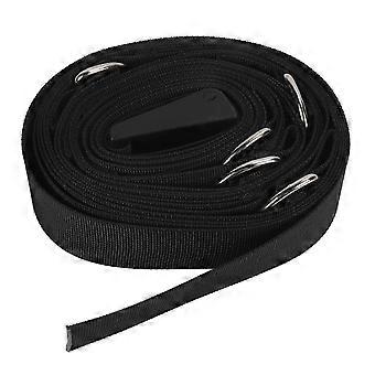 Resistance Band Portable Multifunctional Punch Free Fitness Workout Band Door Anchor Attachment for Full Body Exercise