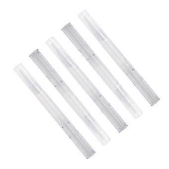Nagelölstift, transparent, leer, mit Pinselspitze zur Aufbewahrung, 5 Stück à 3 ml