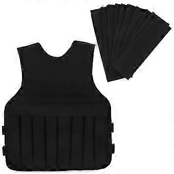 Fitness Weighted Vest Running Vest for Men Sports Training 2Pcs Oxford Cloth