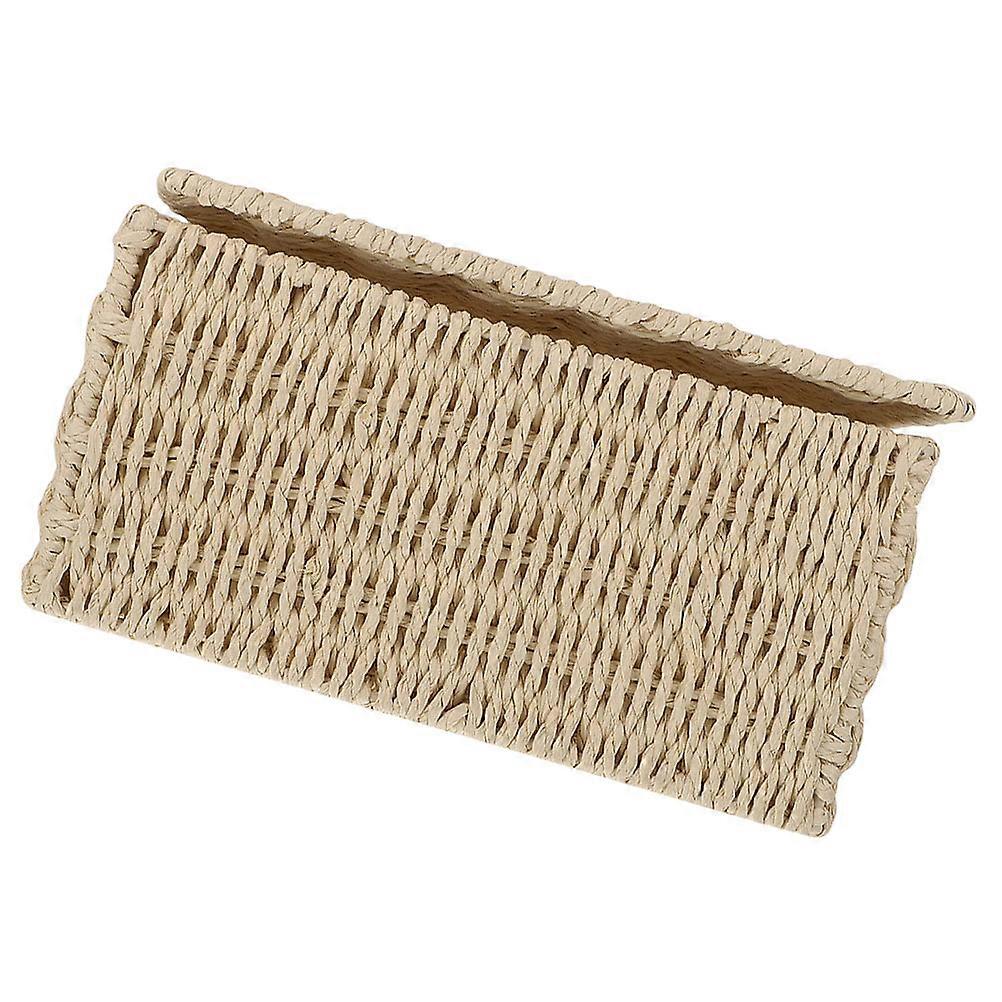 Multi-Purpose Household Basket Beige for Storage Use 1Pcs