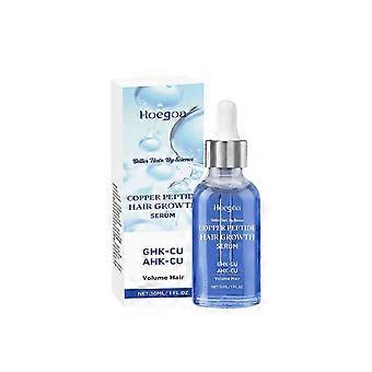 10% GHK-CU 5% AHK-CU Copper Peptide Serum – Powerful Hair Growth Treatment, Reduces Thinning & Thickens Hair