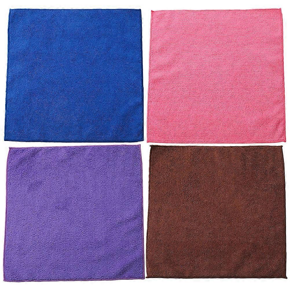 Kitchen Microfiber Cleaning Cloth 4Pcs for Dish Cleaning Tasks