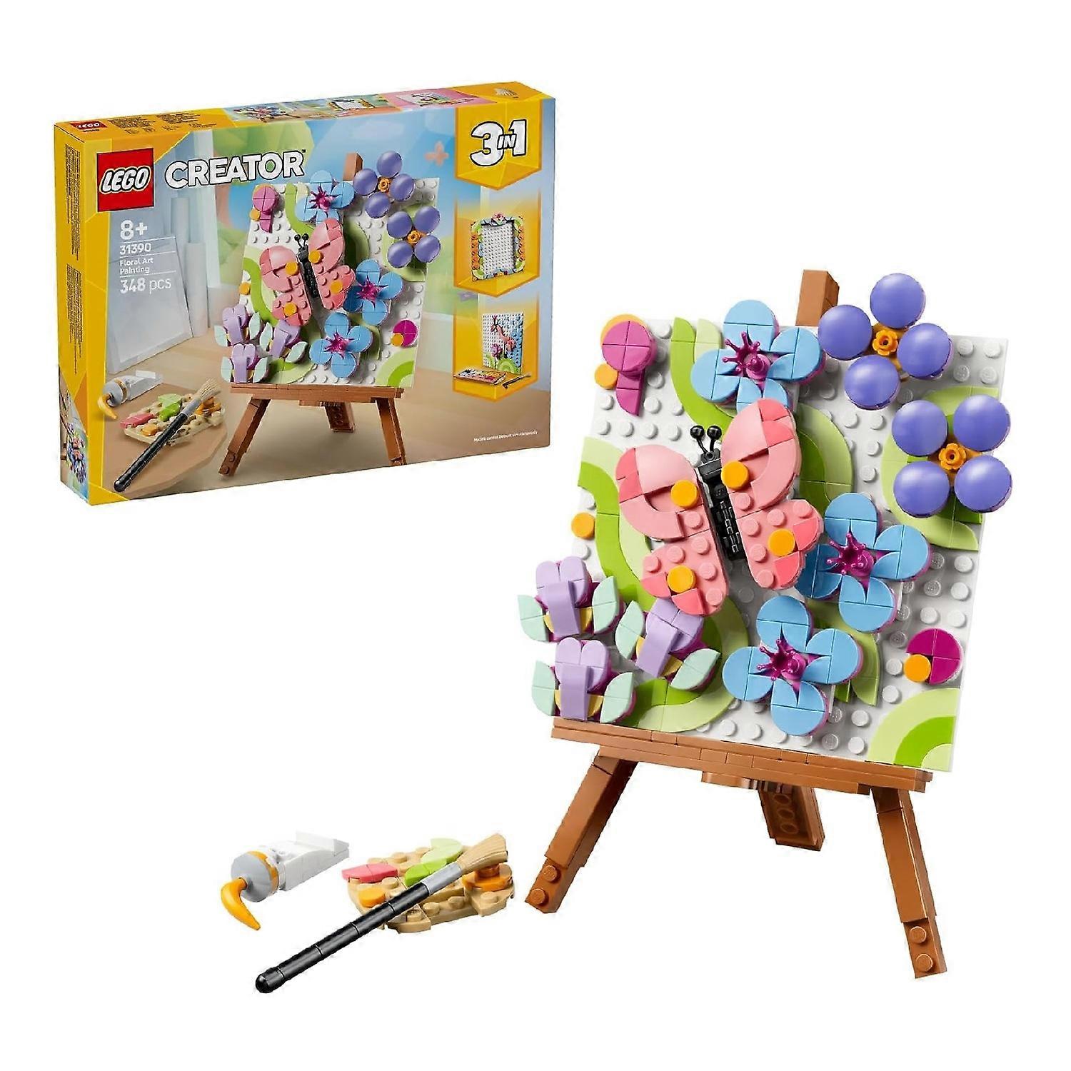 Lego Creator Blomsterdekorationsmålning