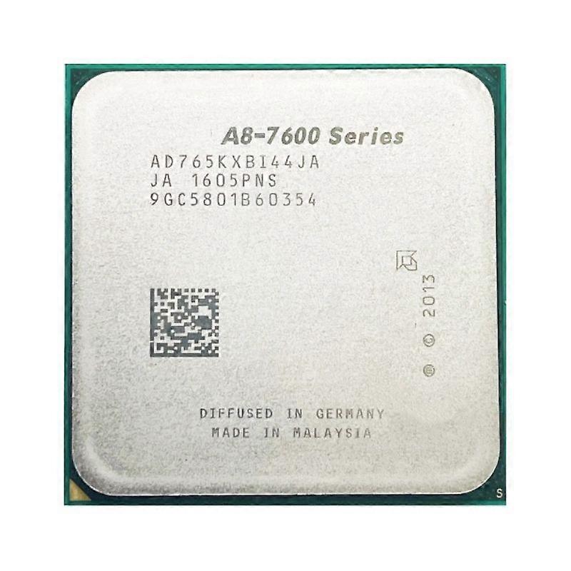 A8-7650 CPU - Socket FM2+ 4 Cores 4 Threads 3.3GHz 1MB L2 Cache 4MB L3 Cache 65W.