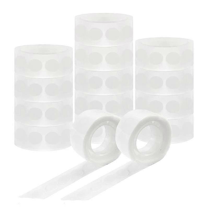 1500 Transparent Balloon Adhesive Points,Double-Sided Adhesive Points