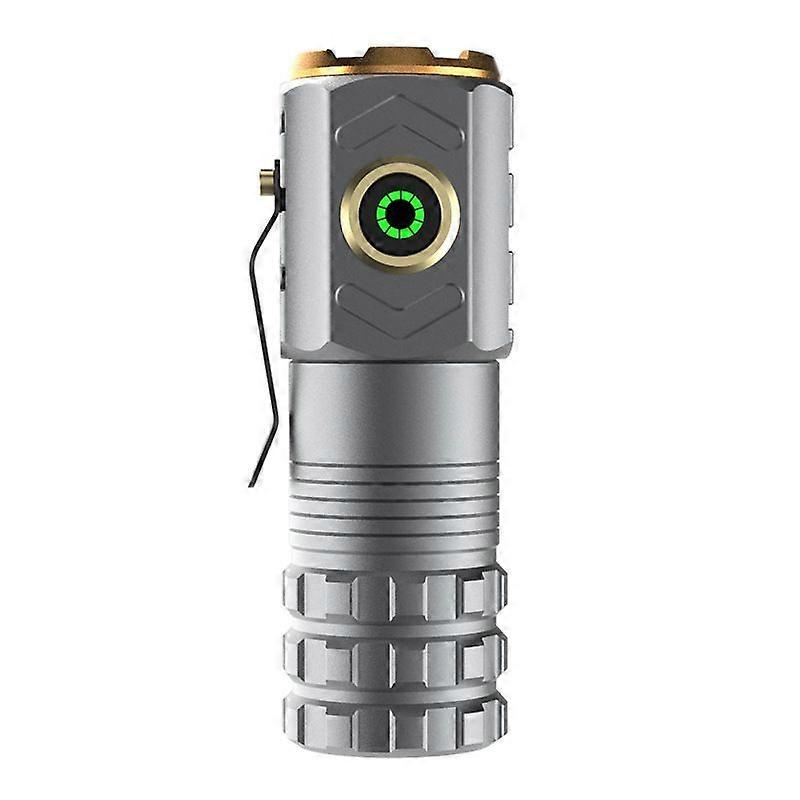 Triple LED Flashlight Rechargeable Mini Torch Magnetic