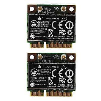 2x Ar9285 Ar5b195 150m+bt3.0 Half Mini Pci-e Wireless Card Sps:593127-001 592775-001 For 430 431 43