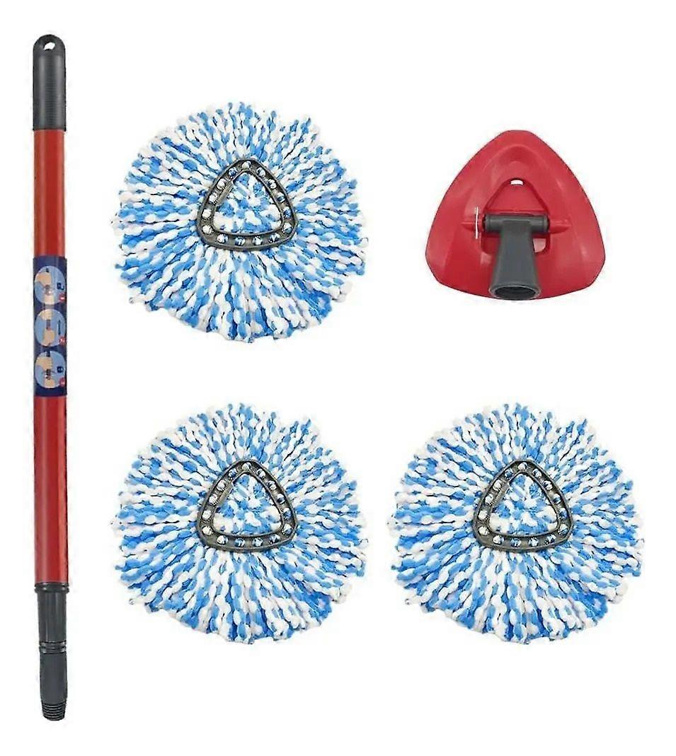 Mop Replacement Set with Heads and Handle