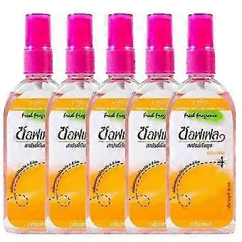 5PCS 80ml Mosquito Repellent Liquid Spray - Thailand Plant-Based, Prevents Mosquito Bites & Itching, Body Pest Control_e3