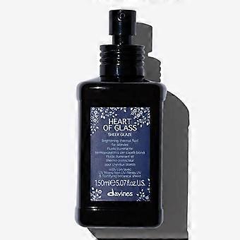 Fluide illuminateur - Davines - Heart of Glass - 150 ml - Cheveux blonds - Protection UV