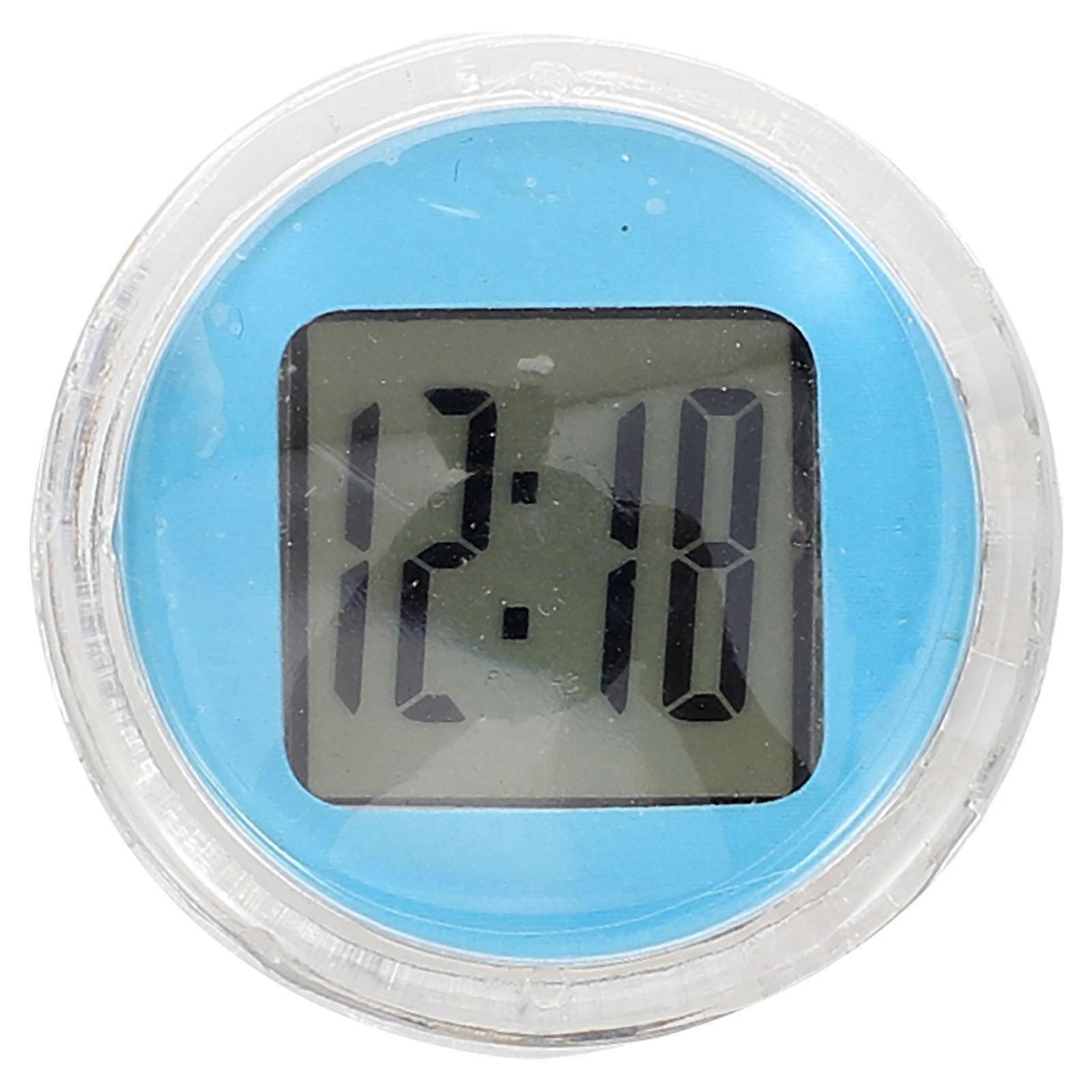 Motorcycle Clock Small Clock Car Clock Self-adhesive Dashboard Clock Digital Clock