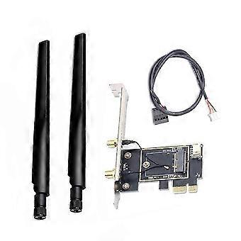 PCIE WiFi Card Adapter Wireless Network Card Bluetooth Converter