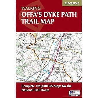 Offas Dyke Path Trail Map Complete 125 000 OS Maps for the National Trail route