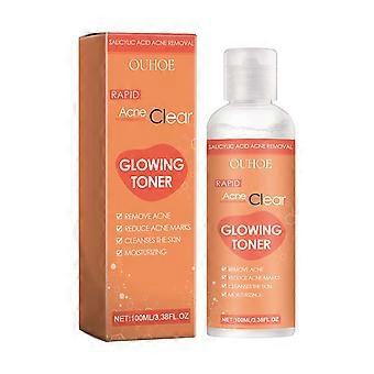 2pcs Salicylic Acid Essence Water, mild cleansing to unclog pores and shrink pores for skin care