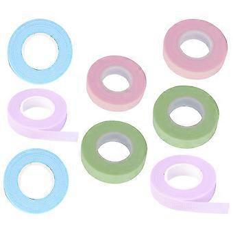 Lash Tapes Eyelash Tapes for Eyelash 16 Rolls Assorted Color Adhesive Grafting