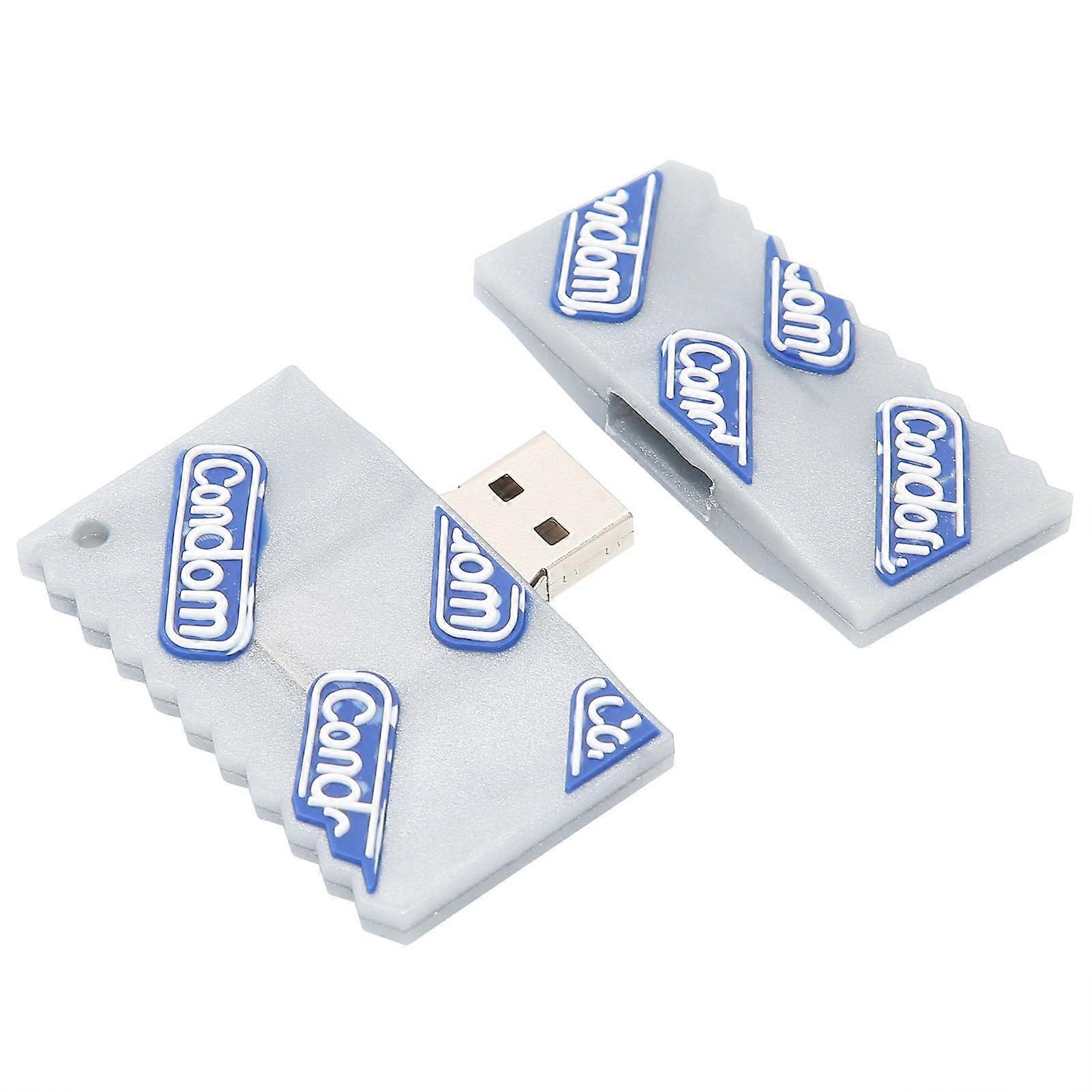 Data Storage Drive USB 2.0 Flash Drive Data Transmission Storage U Disk Gift for Computer 64GB