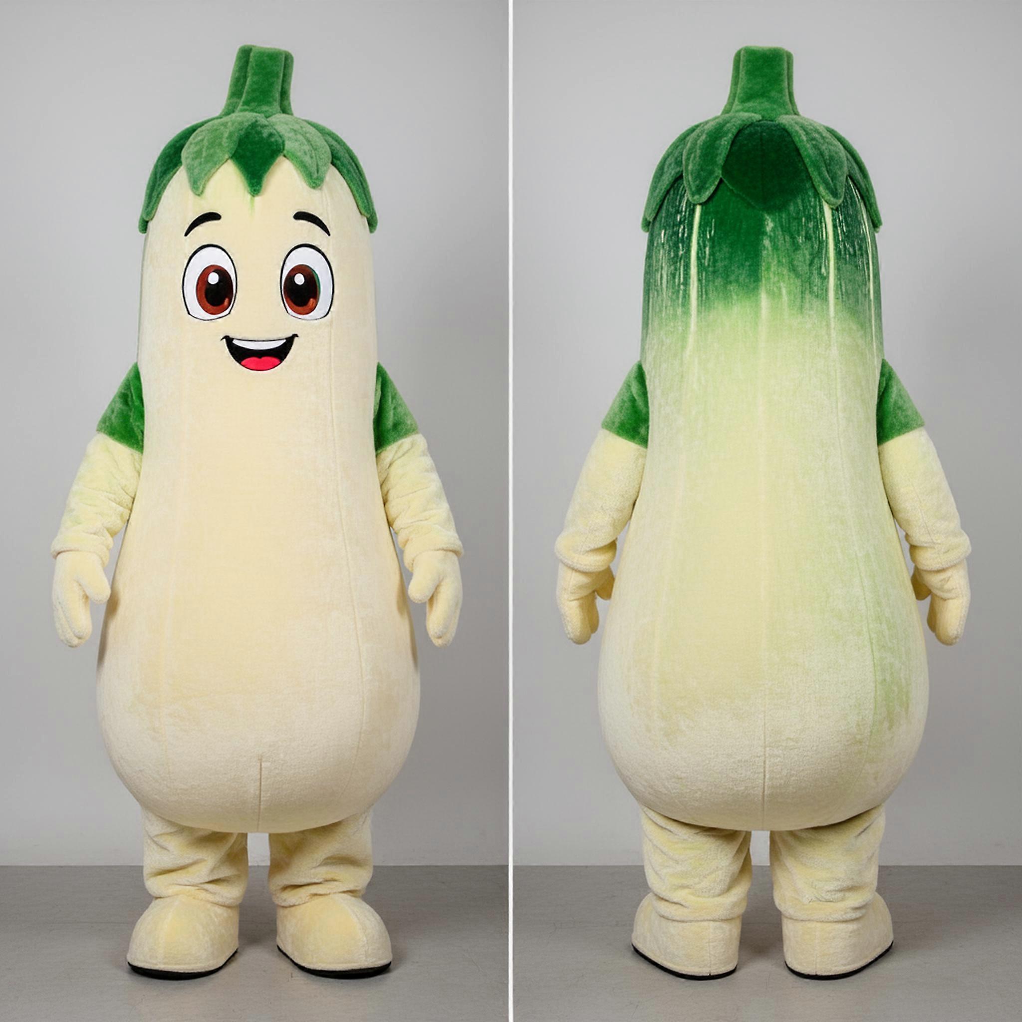 MASTICOT Cream Sanded Gentle Zucchini Mascot