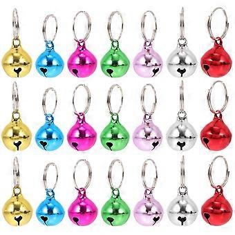Multi-Function Pet Bells Metal Decorative Dog Bells for Decoration 24Pcs