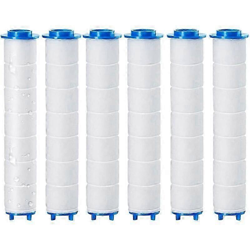 6 Pieces Shower Head Universal Replaceable Filter, Negative Ion Shower Filter 26-27