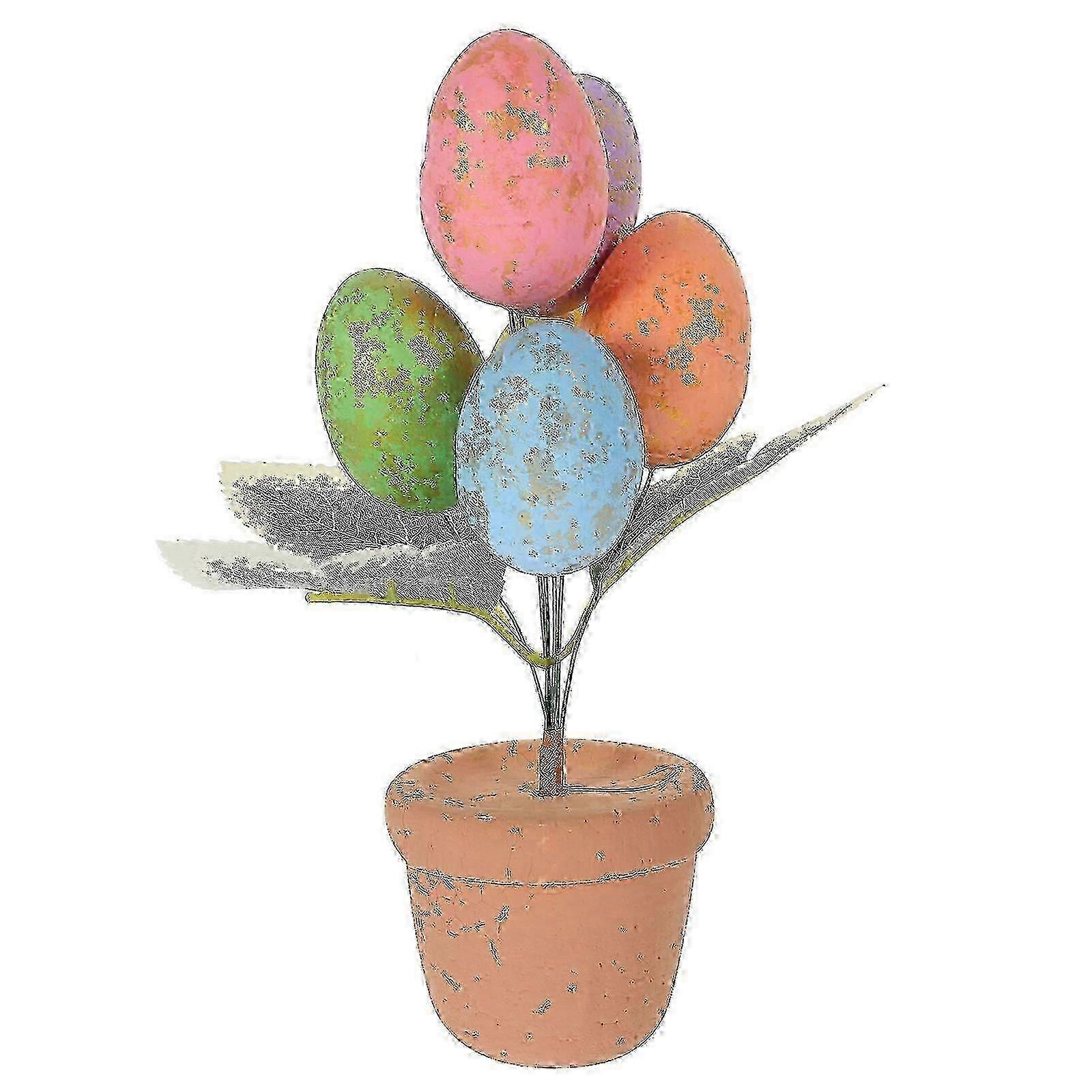 Easter Egg Bonsai Decoration Easter Egg Decoration Easter Desktop Decoration ting