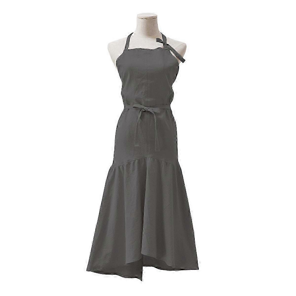 Durable Cotton Linen Kitchen Apron