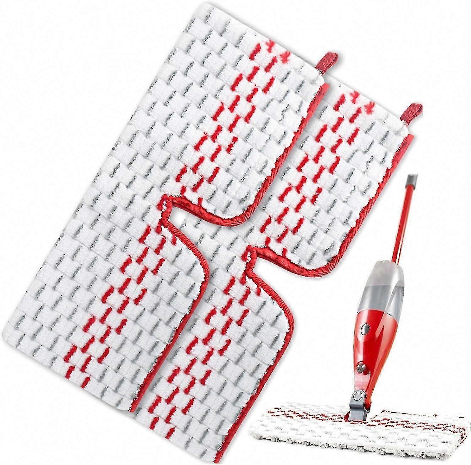 Vileda Microfiber Replacement Pads - Washable & Reusable Cleaning Kit