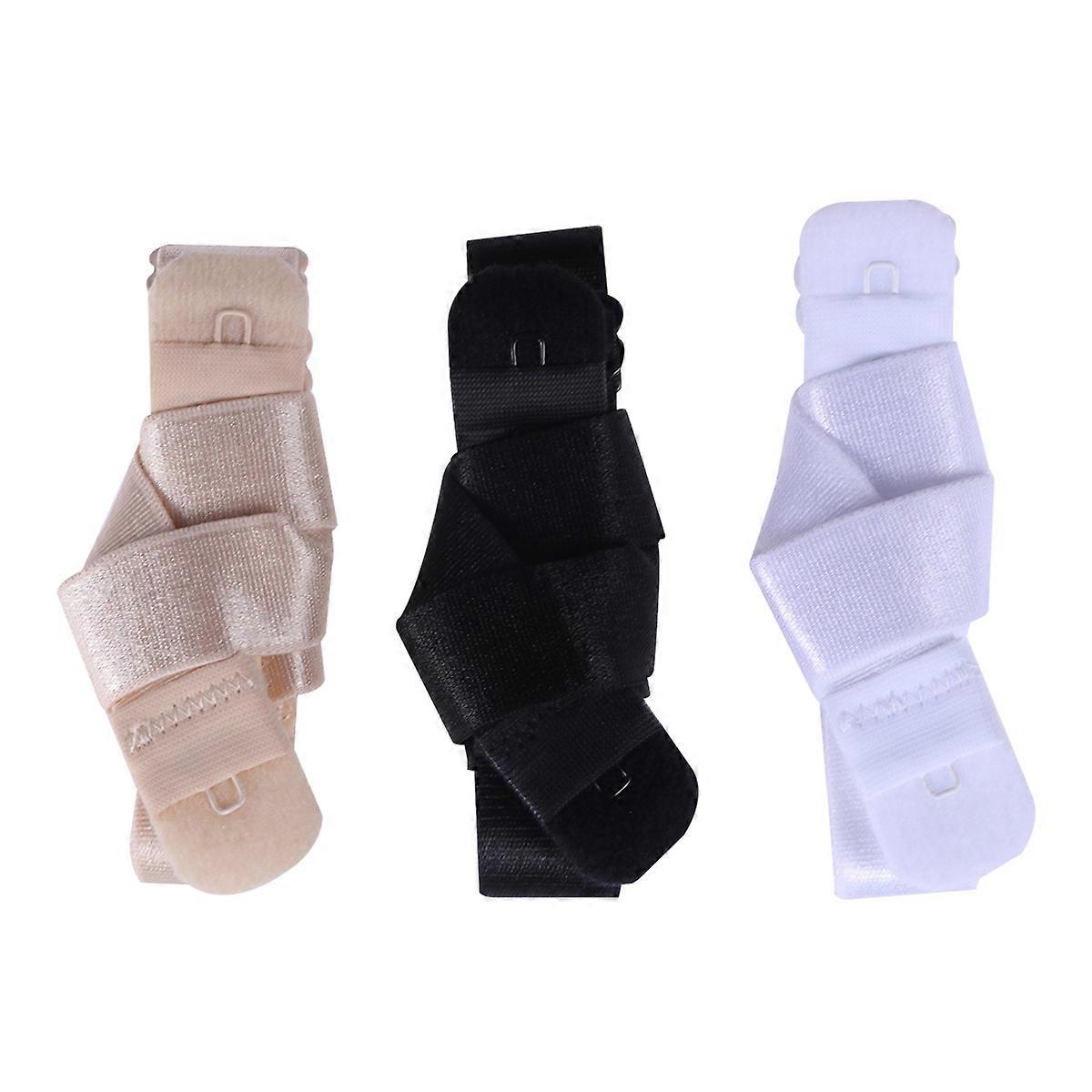 Low Back Bra Strap Extender Adjustable Converter Strap 3Pcs Pack