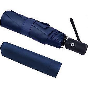 Compact Travel Umbrella Windproof Folding Design with Water‑Repellent Canopy