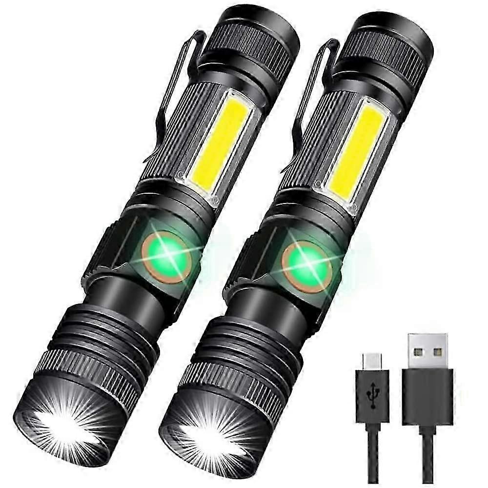 2000 Lumen IPX6 Magnetic USB-C Flashlight