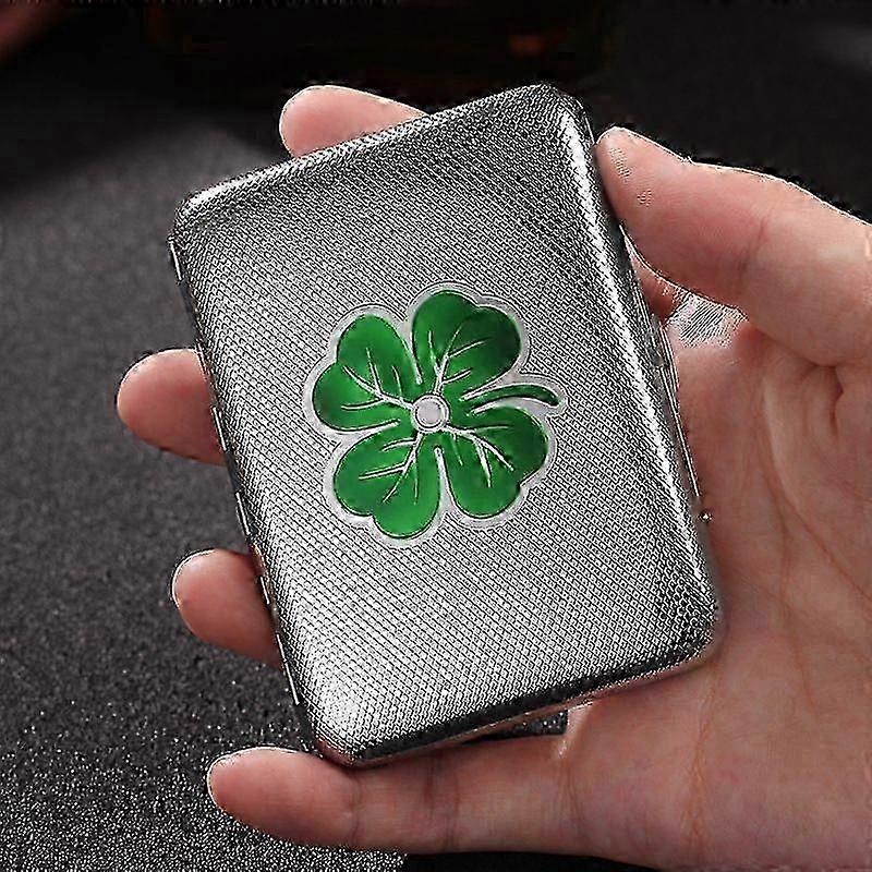 Copper Silver Minimalist Cigarette Case