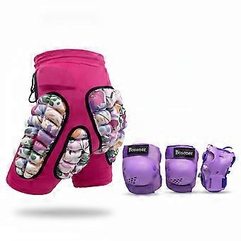 Kinderen Gewatteerde Shorts Heup Bescherming Pads Heupbeschermers voor Valbescherming Schaatsen