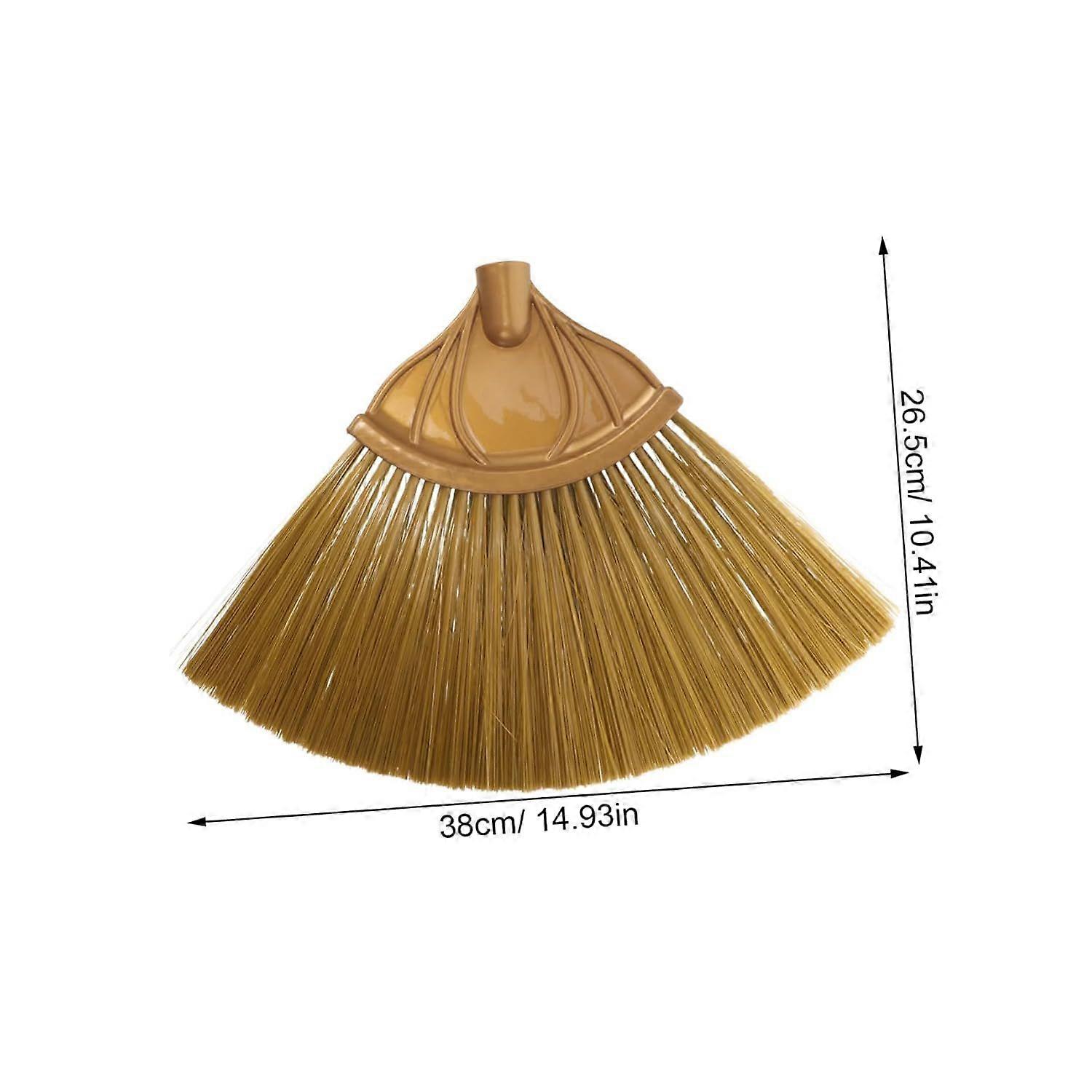 Plastic Broom Replacement Head with Thick PET Bristles