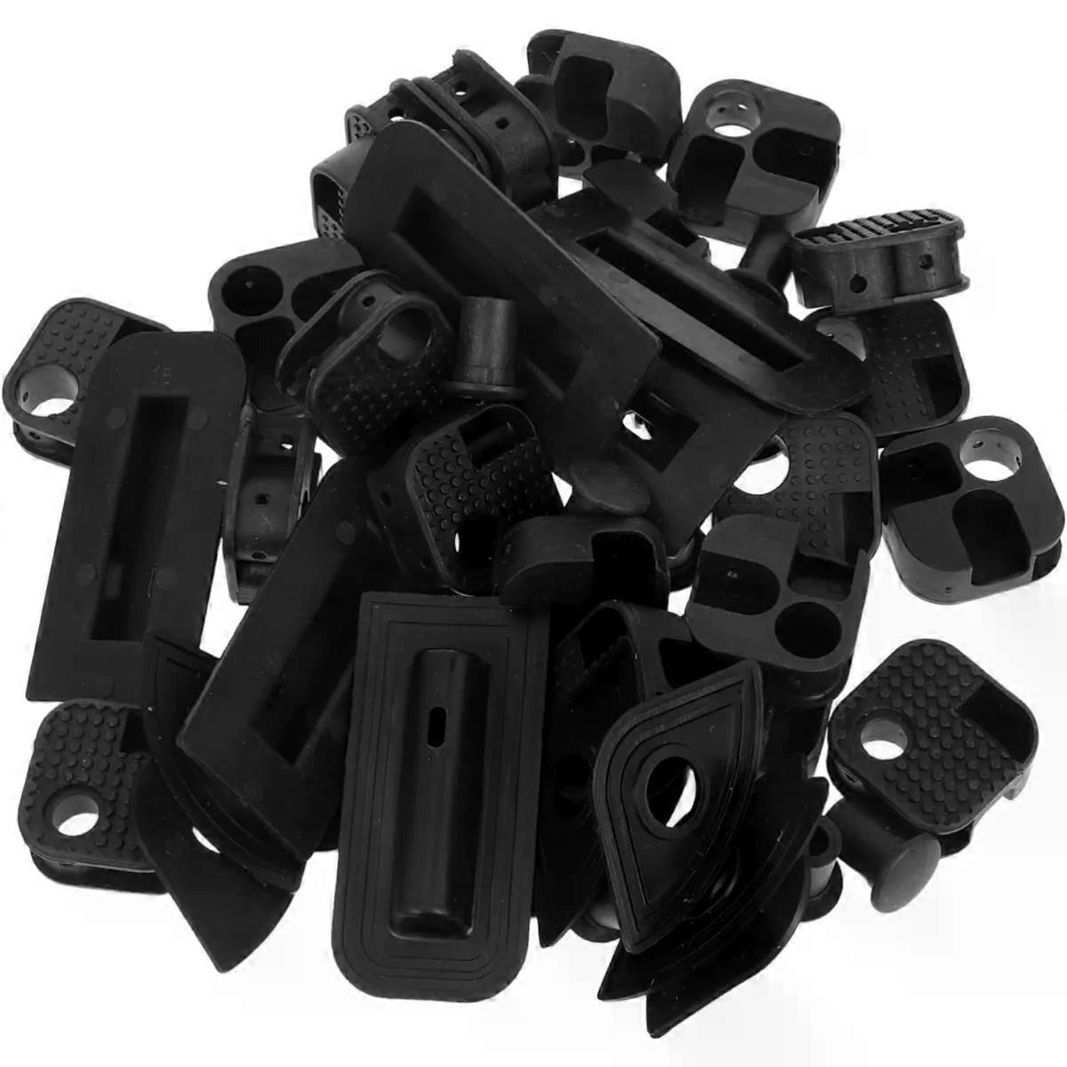 Foldable Chair Parts 3 Sets Plastic Replacement Kit for Camping