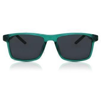 Nike CHEER DZ7380 370 Full Rim Transparent Teal Blue Unisex Square Sunglasses UV3 Original