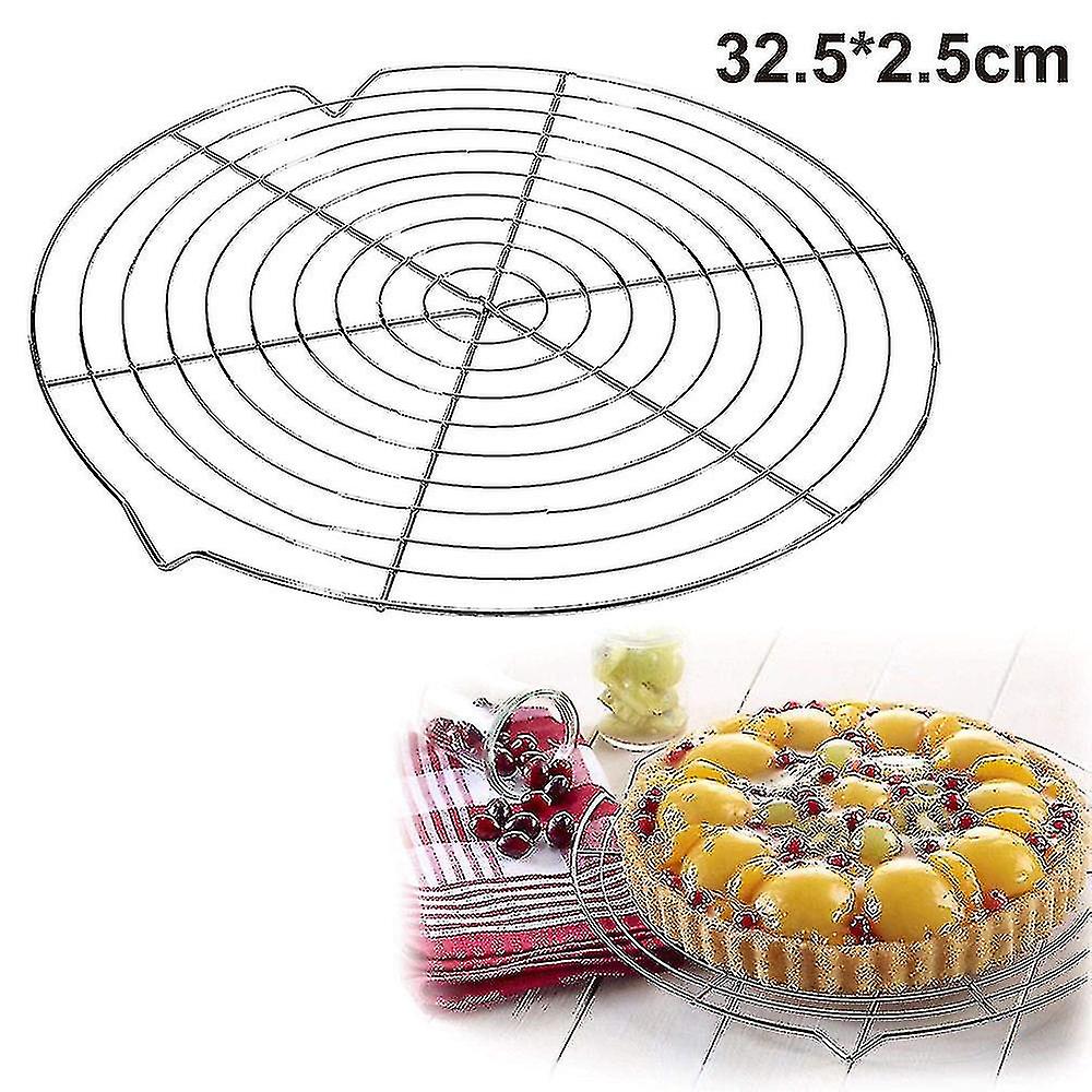 Baking Cake Net Rack Round Bread Cooling Rack 32.5 Cm, Cake Rack