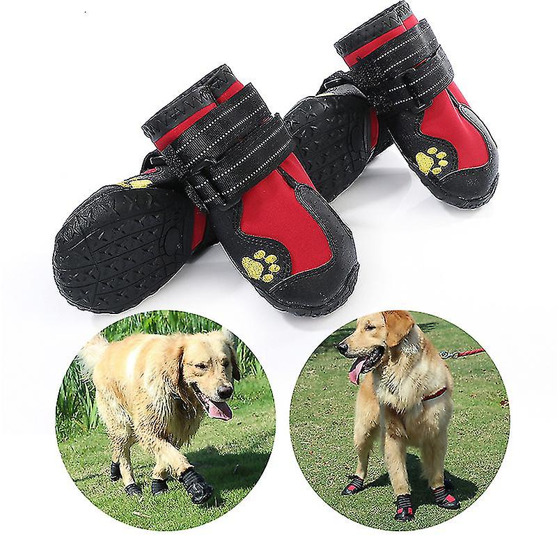Dog Shoes Mountain Wearable Pet Sole Waterproof Reflective Dog Boots Cold Resistant