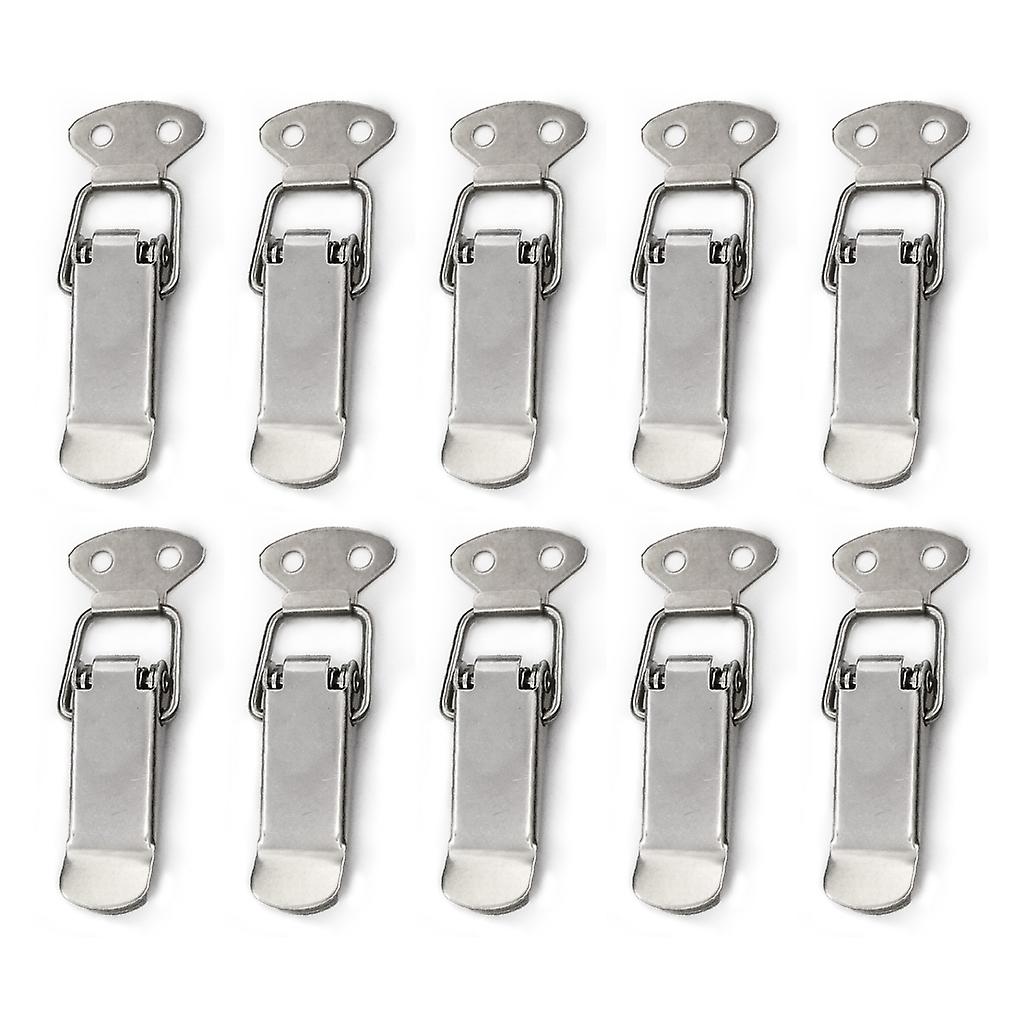 10 Pcs Spring Load Buckle Toggle Hasp for Latch Door Clasp for Latch Hardware Lo