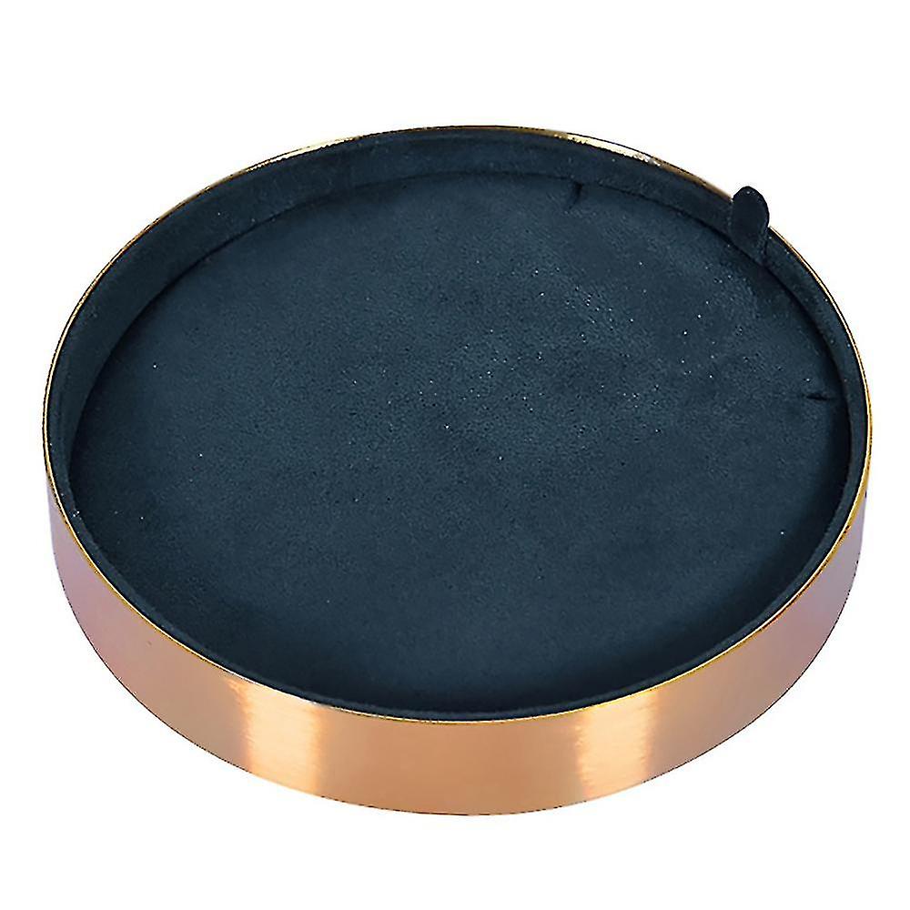Jewelry Display Props Metal Round Watch Pallet Jewelry Display Tray-b