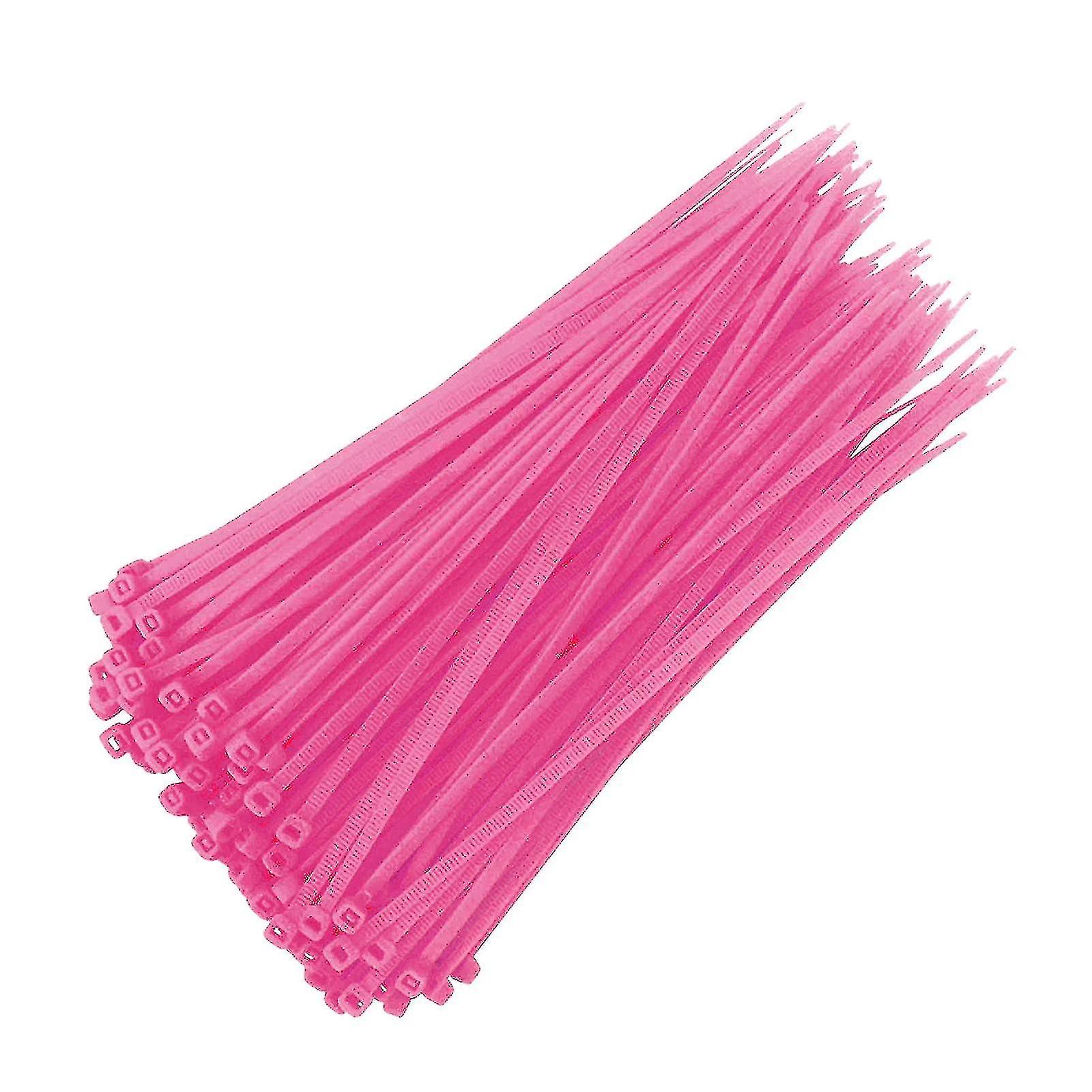 100pcs Cable Zip Ties Heavy Duty 4 Inch Plastic Wire Ties With 18 Pounds Tensile Strength, Self-locking Tie Wraps