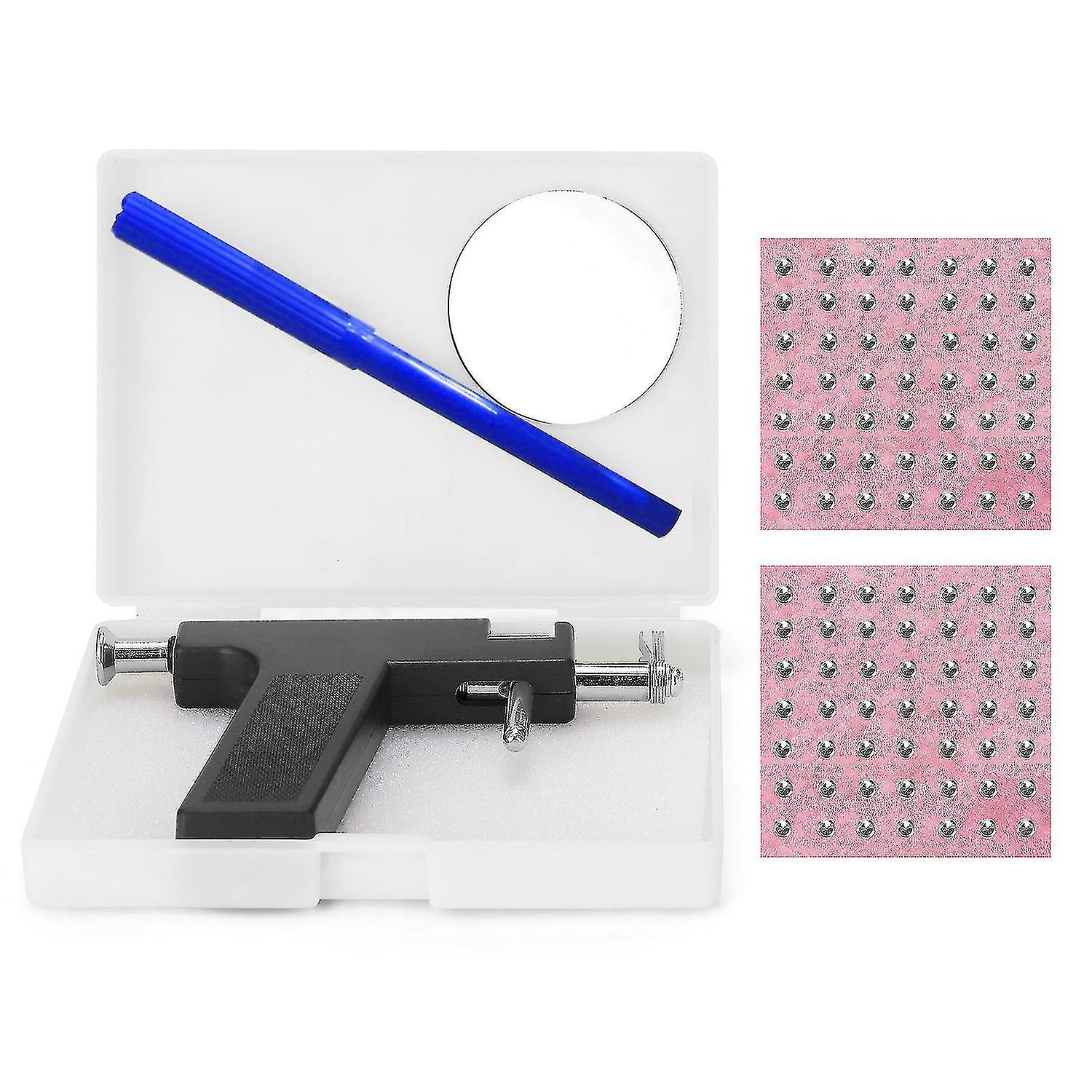 Stainless Steel Body Piercing Tool Kit Professional Ear Nose Navel Piercing Machine Ears Studs Tools